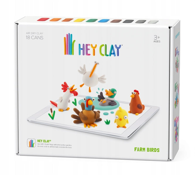 Kid's Modelling Clay - Farm Birds – playoddity